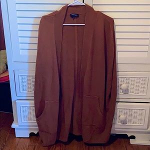 Short sleeve cape cardigan